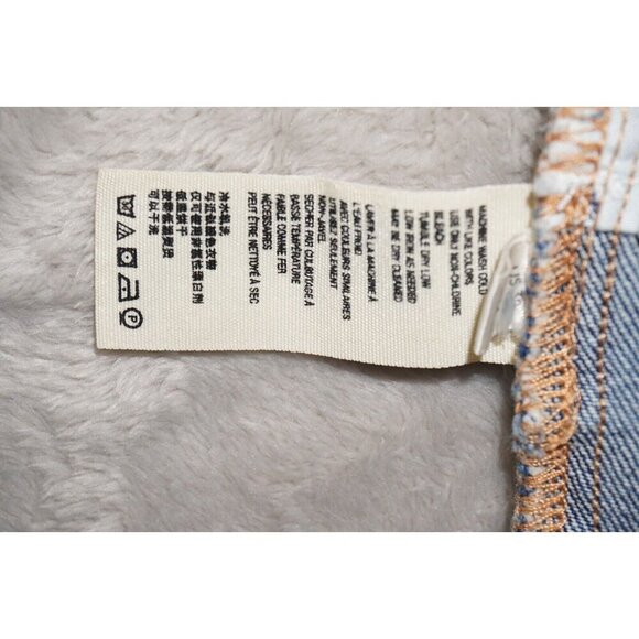 We The Free by Free People High-Rise Denim Mini Skirt – Size 30 - Picture 6 of 11